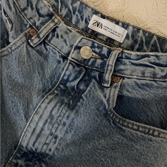 Classic Zara thick Denim women’s Shorts - Picture 5 of 6